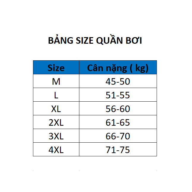 Quần Bơi Lửng Nam Co Giãn 4 Chiều Vải Đẹp