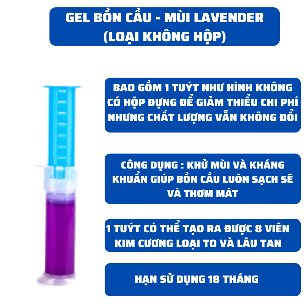 Gel Thơm Khử Trùng, Khử Mùi, Diệt Khuẩn Bồn Cầu Thông Minh Nhập Khẩu Hàn Quốc-K49