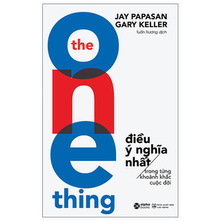Sách - the one thing - điều ý nghĩa nhất 119k