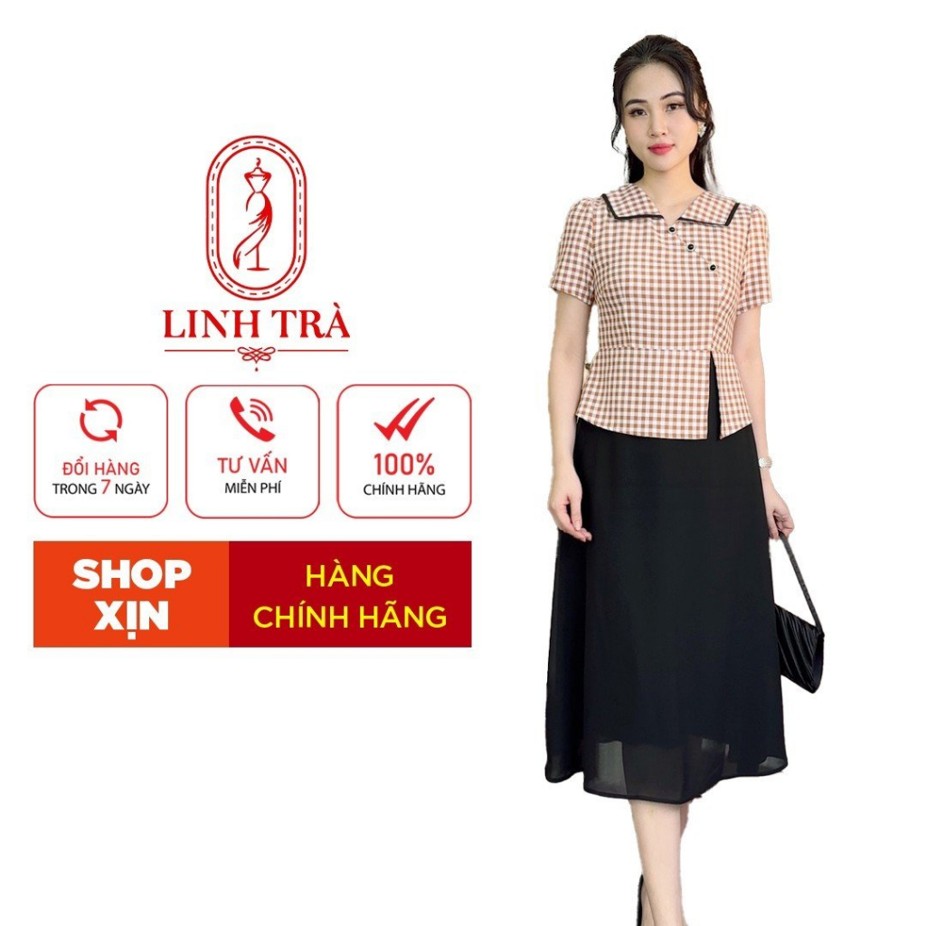 (LT 595) Bigsize Màu Sắc Trẻ Trung Tối Giản Tươi Sáng Họa Tiết Cao Cấp Đi Tiệc Cho Mẹ