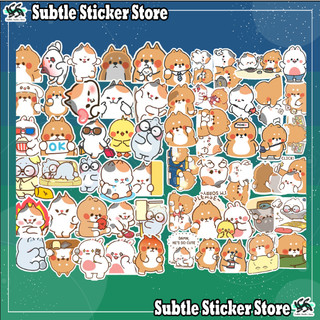Combo Set 10/15/30 Sticker Tonton và những người bạn - Tonton friends dán trang trí mũ bảo hiểm, điện thoại, laptop