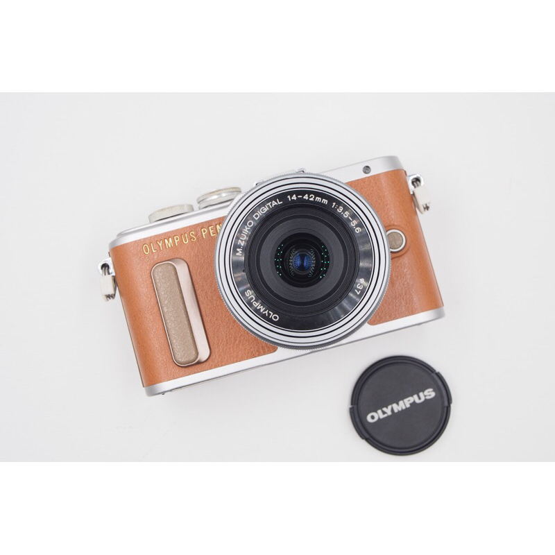 Máy ảnh Olympus epl8 màu nâu