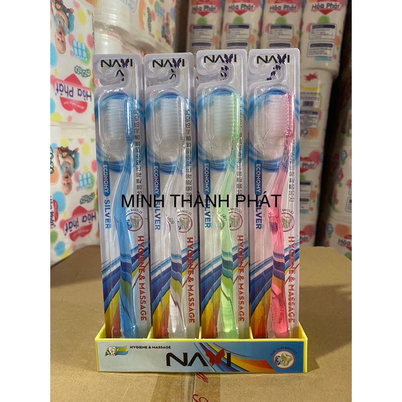 Bàn chải NAVI ECONOMY (NANO SILVER) (1 chiếc)