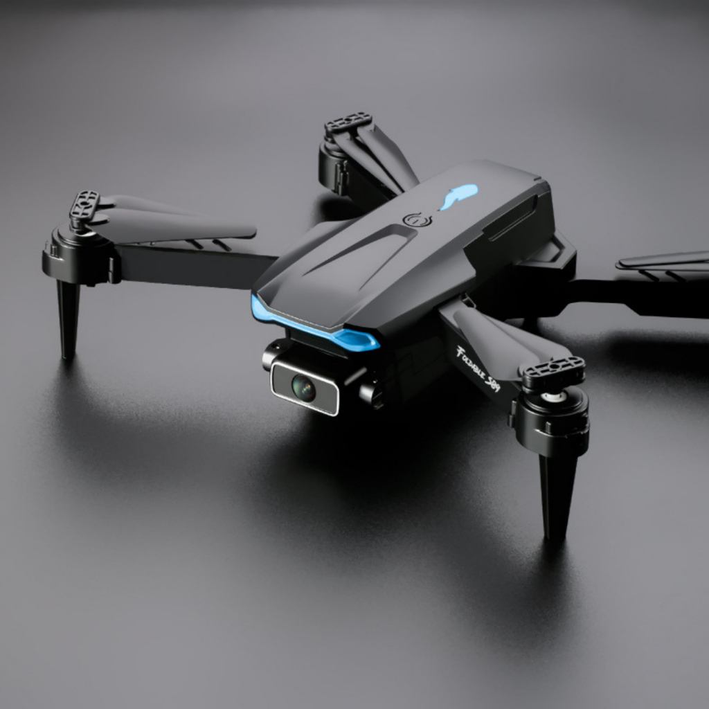 Flycam 4 cánh gấp S89, Độ cao cố định, Bộ điều khiển từ xa Quadcopter, Camera kép quay phim chụp ảnh 4K siêu nét