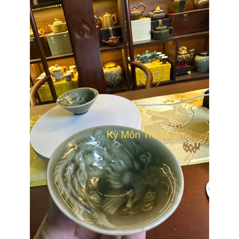 Chén Long Phụng Sứ Long Tuyền