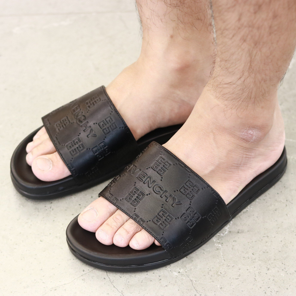 Dép nam, dép da quai ngang GVC siêu bền đẹp, thời trang, sang chảnh Mã DX06