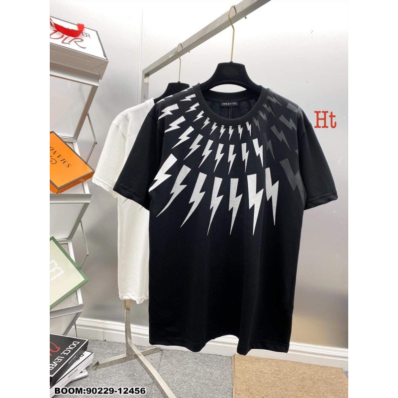 Áo phông tia sét vòng cổ H2A866