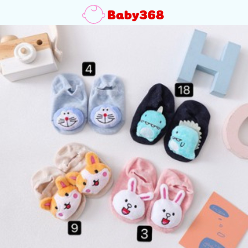 Tất vớ sơ sinh hình thú đáng yêu cho bé sơ sinh - Hàng loại 1