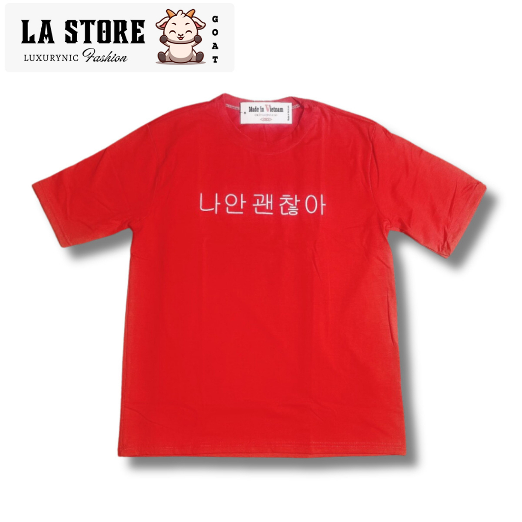 Áo thun nữ UNISEX form rộng tay lỡ LA Store | BigBuy360 - bigbuy360.vn