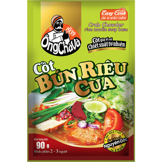 Cốt Bún Riêu Cua Ông Chà Và 90g (Crab Chowder Rice Noodle Soup Base)