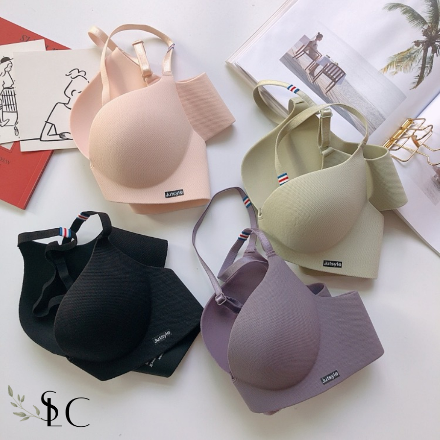 Áo Ngực Không Gọng Nâng Ngực Đúc Su Hai Dây Cài Sau SLC A560