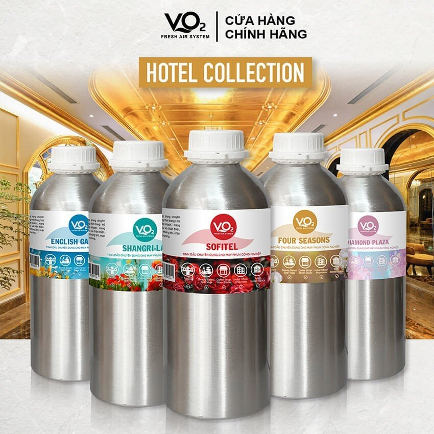 Tinh Dầu Chuyên Dụng Cho Máy Phun Công Nghiệp - VO2 Hotel Collection