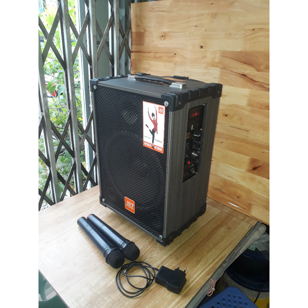 Loa karaoke 2 micro JBZ Bass 25 Model NE 107 - loa nghe nhạc