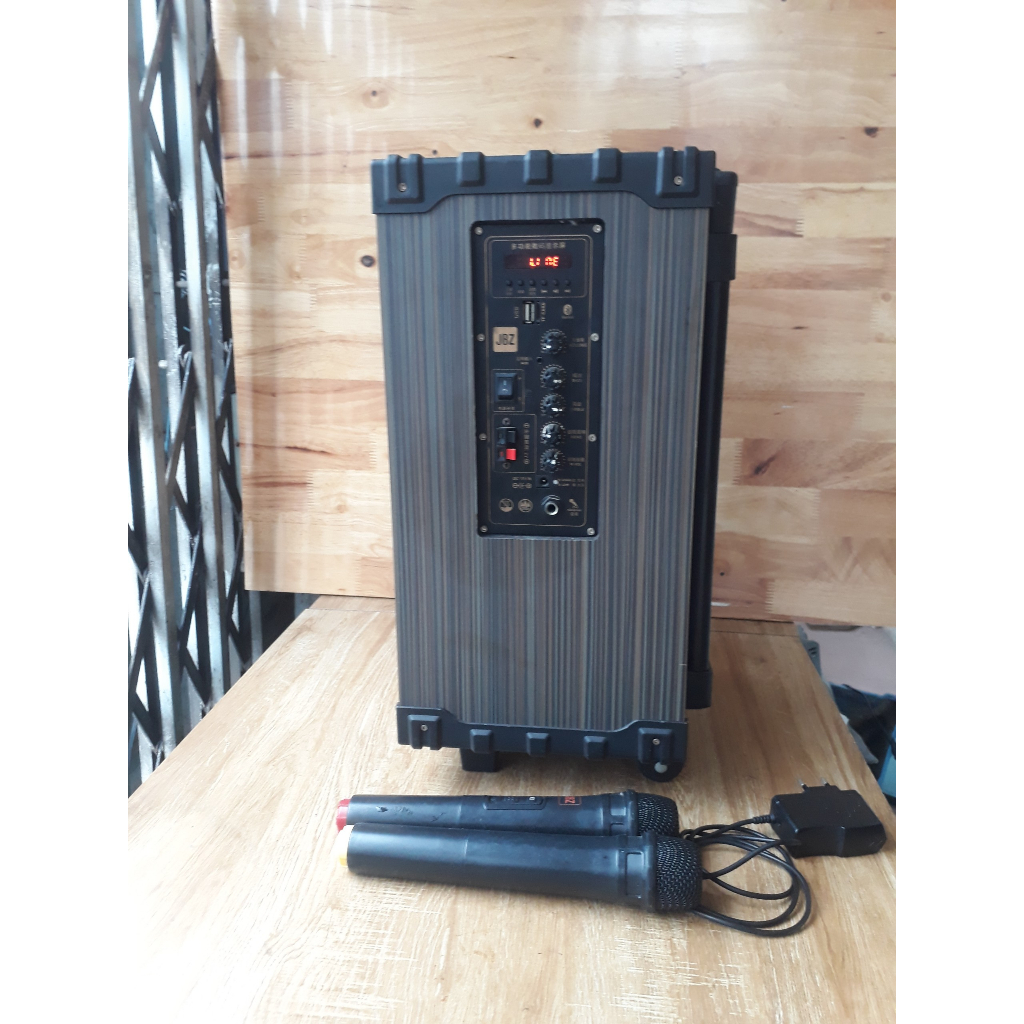 Loa karaoke 2 micro JBZ Bass 25 Model NE 107 - loa nghe nhạc