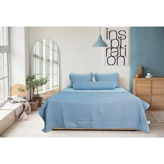 Bộ chăn ga gối ice tencel everon ents403