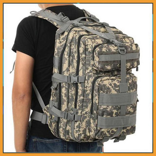 balo du lịch dã ngoại chiến thuật 3P đi phượt leo núi đi rừng free fire Chống nước tiện lợi