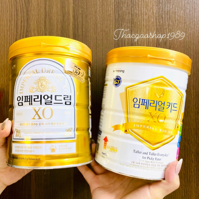 (đủ tem phụ) Sữa XO Kid tăng chiều cao dành cho bé từ 2 tuổi 800g