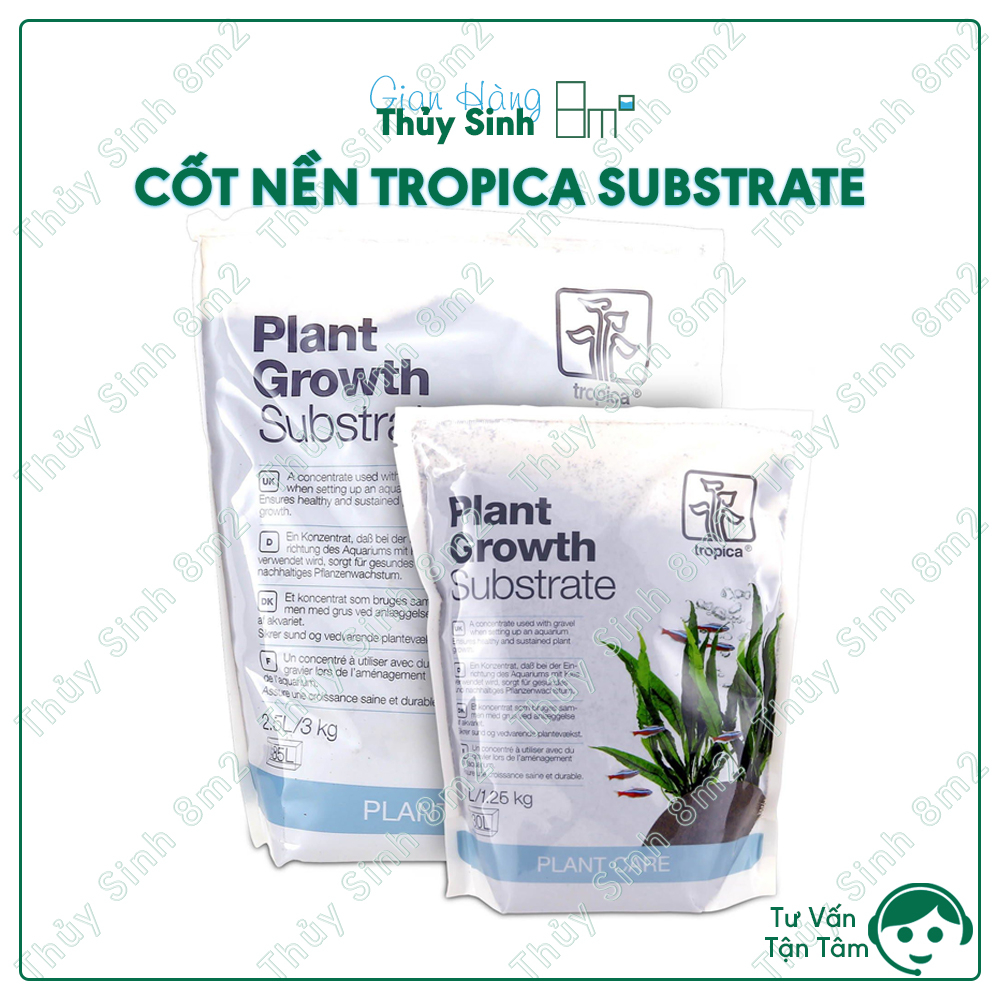 (Lẻ 500gram) Cốt Nền Tropica Substrate Cao Cấp Cho Hồ Thủy Sinh | 8m2