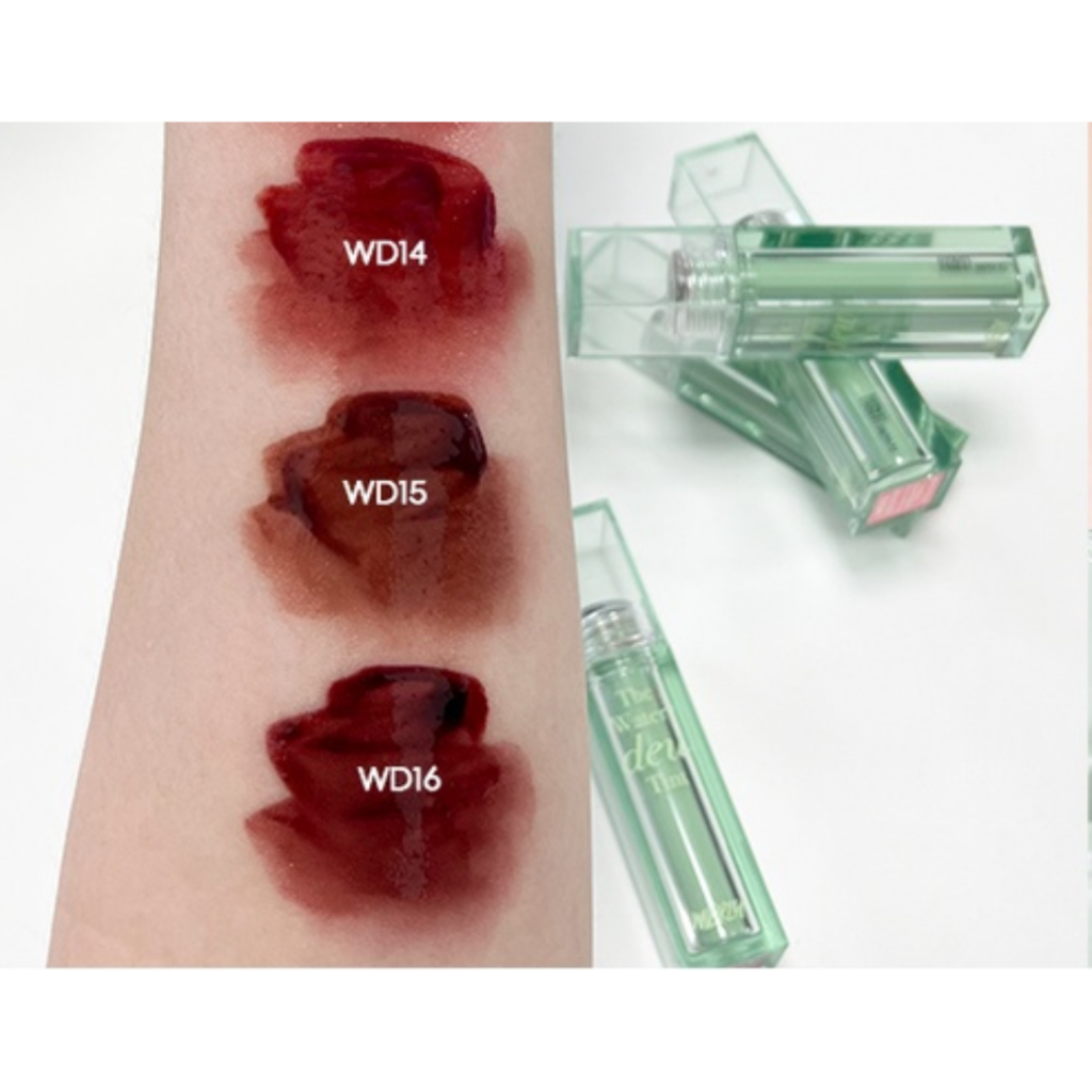 Son Tint Merzy The Watery Dew Tint Dạng Thạch Bóng, Bền Màu, Lâu Trôi Cho Đôi Môi Căng Mọng, Ẩm Mịn 4g