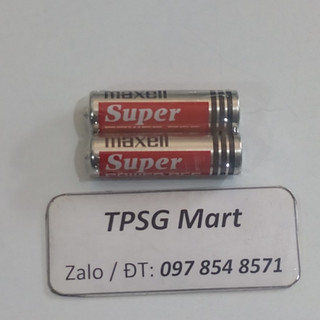 Pin maxell aa / 1.5v / sum-3): cặp - 2 viên
