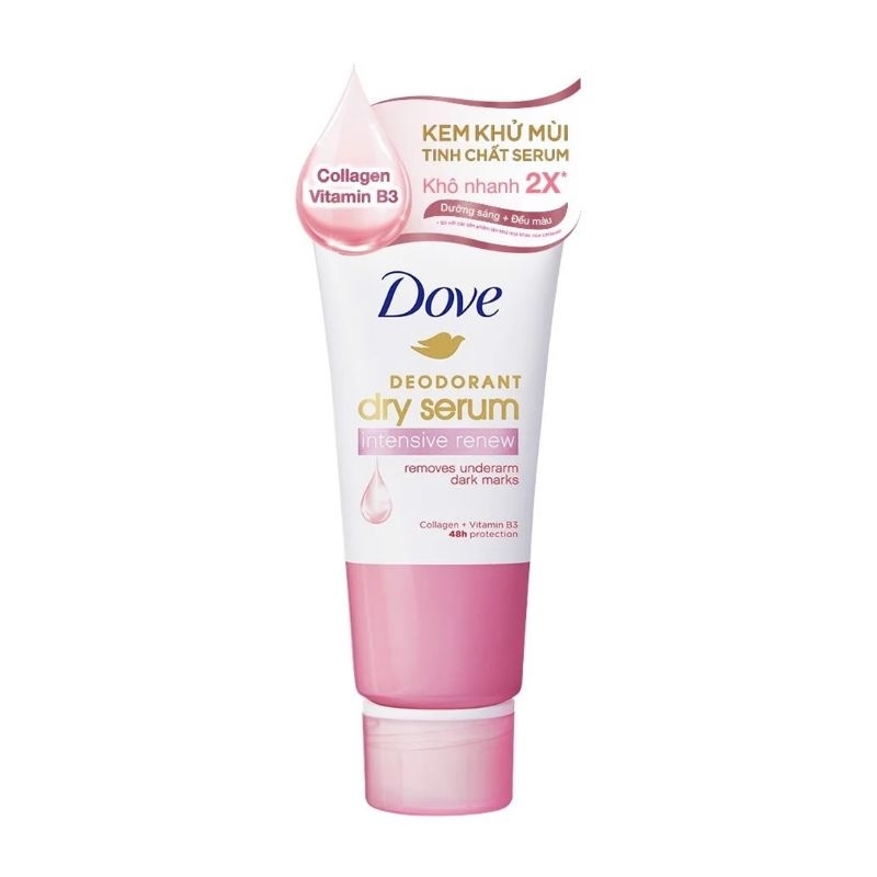 KEM KHỬ MÙI DOVE SERUM COLLAGEN LÀM TRẮNG KHỬ THÂM KHỬ MÙI TỐT