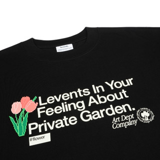 Áo Thun Levents Pixel Flower Tee/ Black