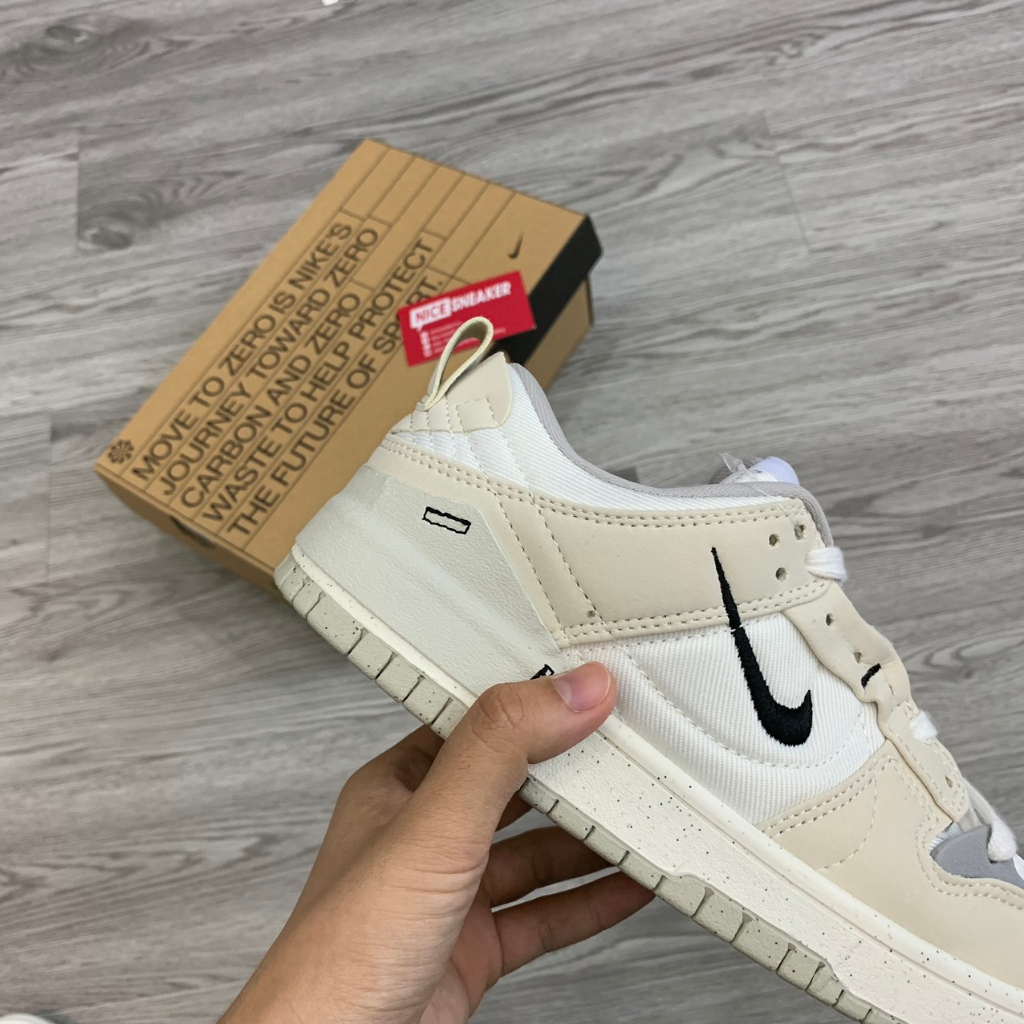 Giày SB Dunk Low Disrupt 2 Pale Ivory Black  - Phiên bản 1:1 chuẩn | Nice Sneaker .