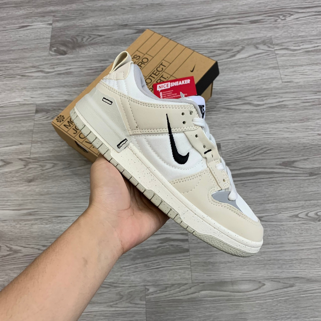 Giày SB Dunk Low Disrupt 2 Pale Ivory Black  - Phiên bản 1:1 chuẩn | Nice Sneaker .