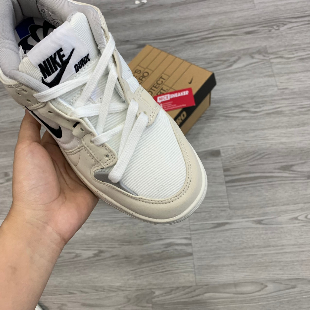Giày SB Dunk Low Disrupt 2 Pale Ivory Black  - Phiên bản 1:1 chuẩn | Nice Sneaker .