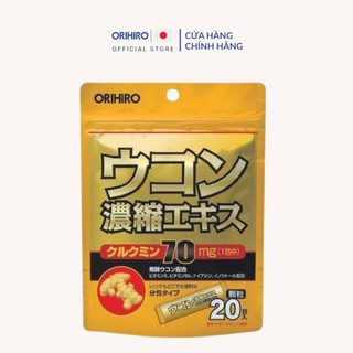 Tinh bột nghệ giải rượu Orihiro 20 gói