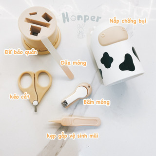 Bộ cắt móng tay 4 chi tiết Honper HP218