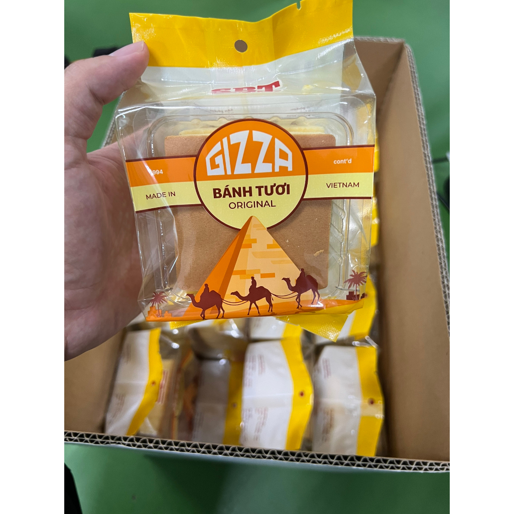 Bánh bông lan tươi Gizza Original mông to  - Ăn vặt, bữa sáng, bữa phụ