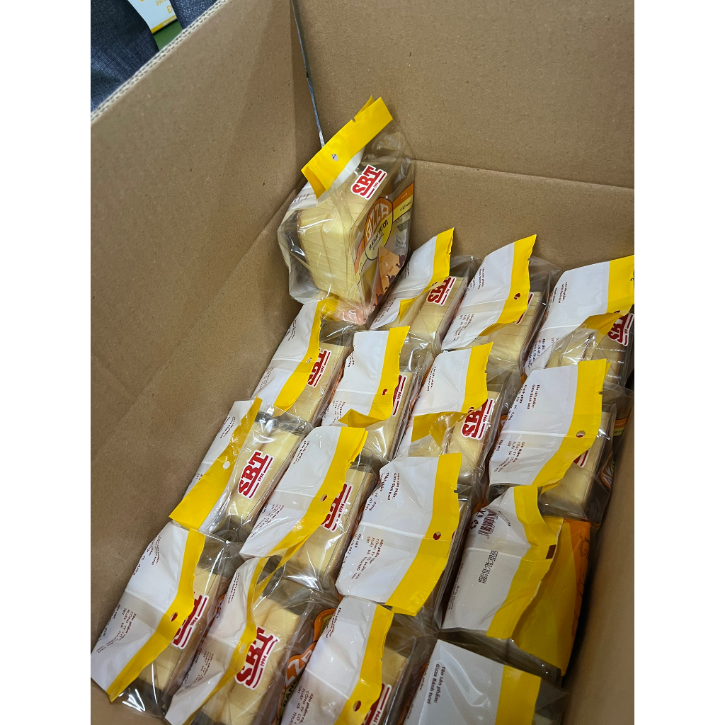 Bánh bông lan tươi Gizza Original mông to  - Ăn vặt, bữa sáng, bữa phụ