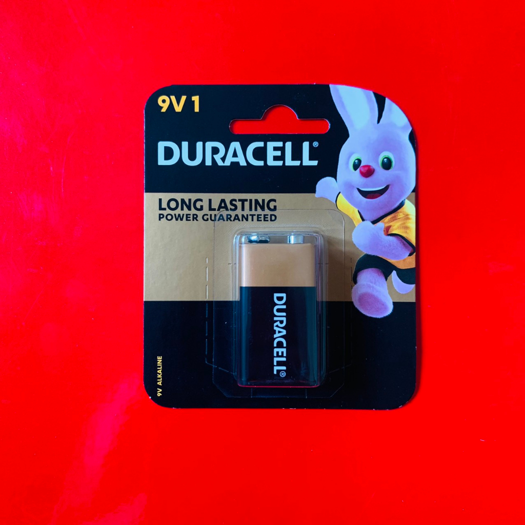 Pin vuông  9v Alkaline MN1604 Duracell vỉ 1 viên