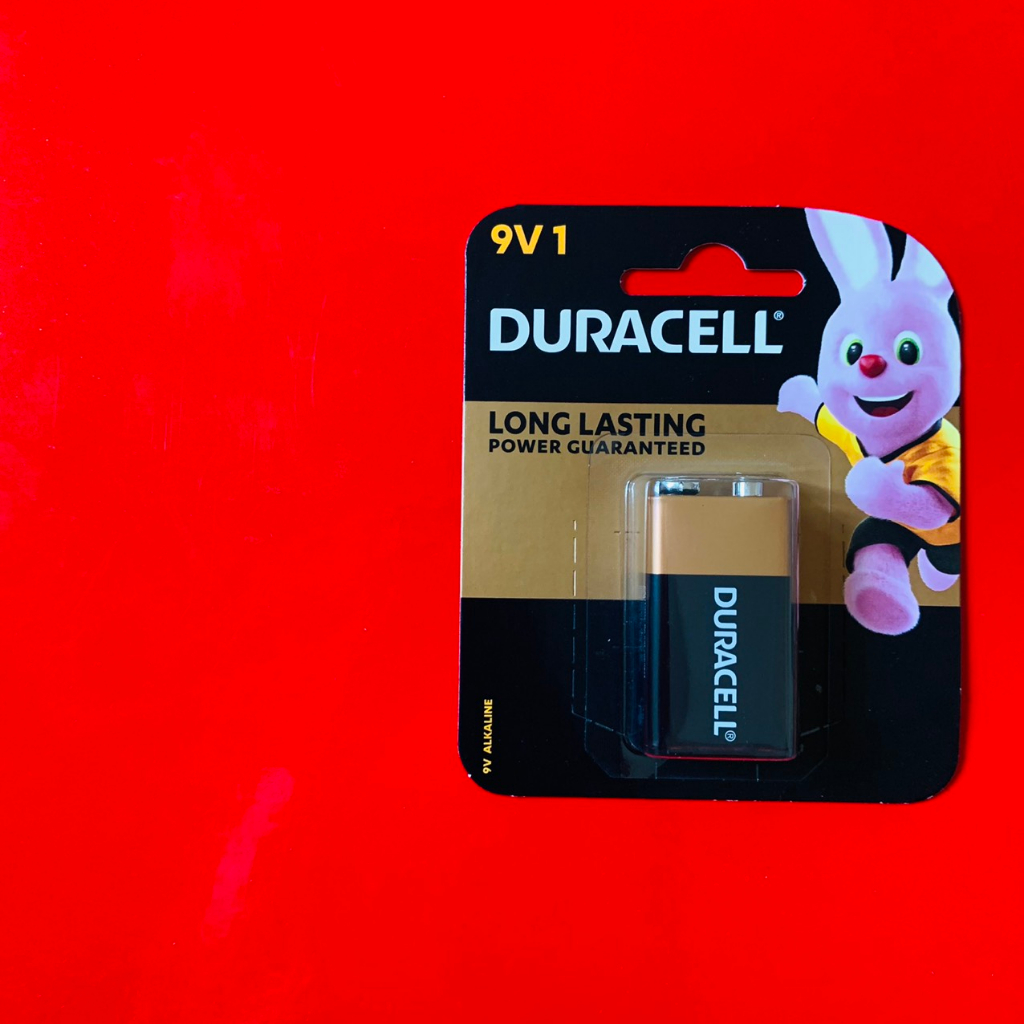 Pin vuông  9v Alkaline MN1604 Duracell vỉ 1 viên