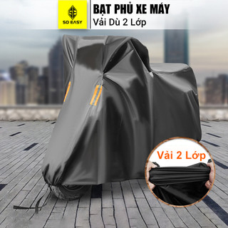 Bạt phủ xe máy So Easy chống nắng mưa, chống bụi. áo trùm Xe Máy, xe Honda các loại
