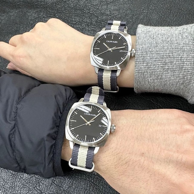Đồng hồ nam dây vải Calvin Klein K9N111P1