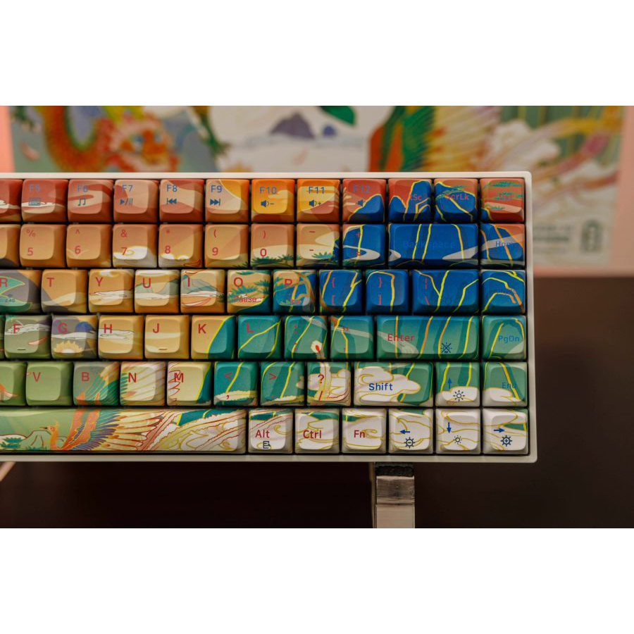 Bàn phím cơ không dây Dual Mode Newmen GM840 Pro  - Hàng chính hãng