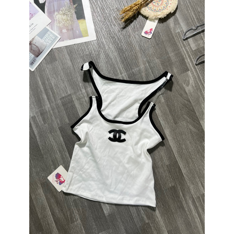 Áo ba lỗ cách điệu, áo nữ ôm body không mút hàn quốc G140