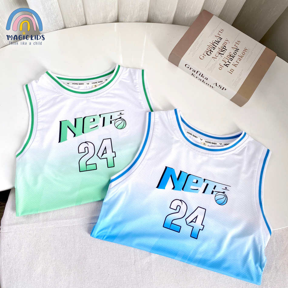 Đồ bộ cho bé Magickids áo ba lỗ sát nách quần đùi phối màu chất thun lạnh thoáng mát phong cách mùa hè BR23026