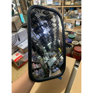 (SL-748) Gương, Kính Chiếu Hậu, Gương Cầu Hình Chữ Nhật Lớn Có Bát Kẹp (pas kẹp), Ty vặn răng Bắt Cho xe Tải