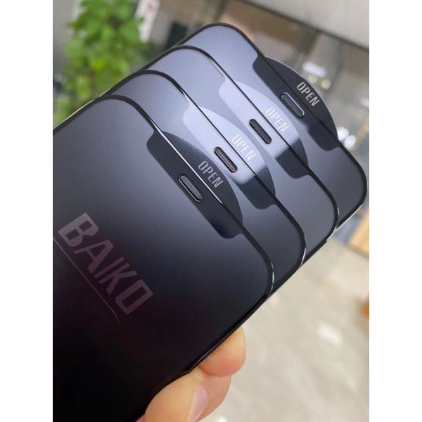 Kính cường lực Baiko Full Màn 6plus/7plus/8plus/x/xs/xs max/11/12 pro/11 promax / ip12 promax/ 13 Promax