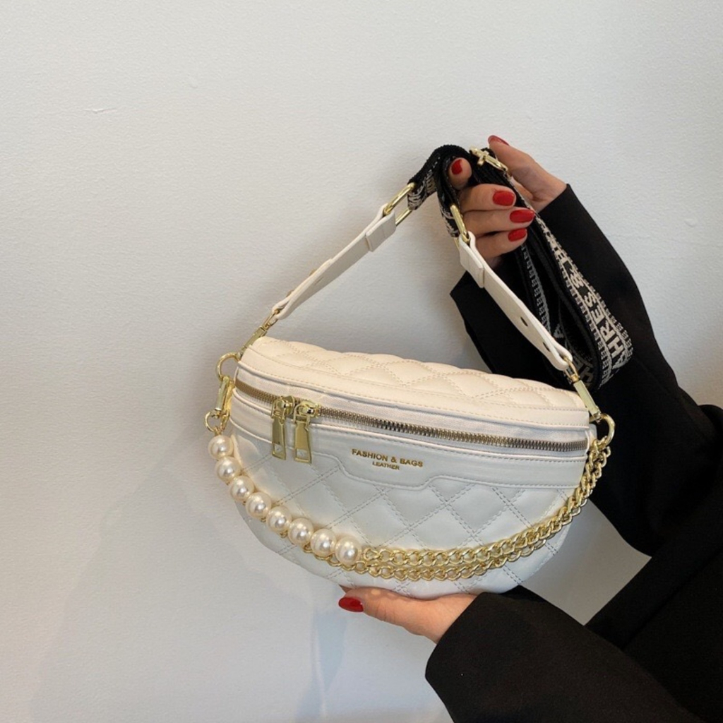 Túi Đeo Vai Bao Bụng Ngọc Dây Bản To K31