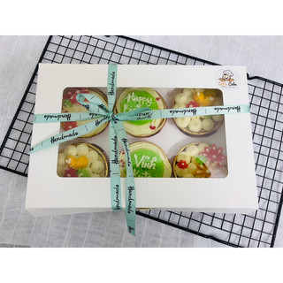 (Ship Hoả Tốc HCM) Set cupcake Bông Lan Trứng Muối.