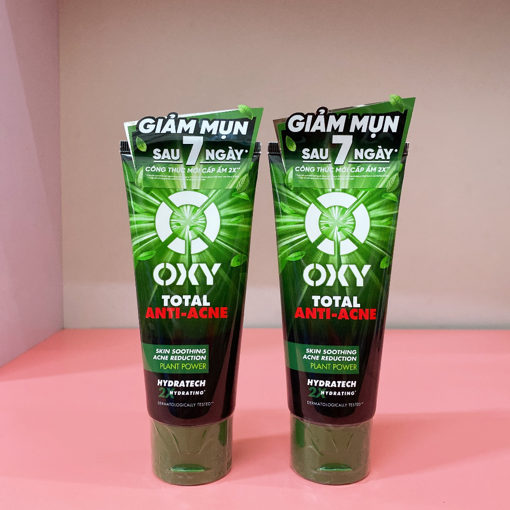 OXY Total Acne Prevent - Kem rửa mặt ngừa mụn kiểm soát nhờn 100g