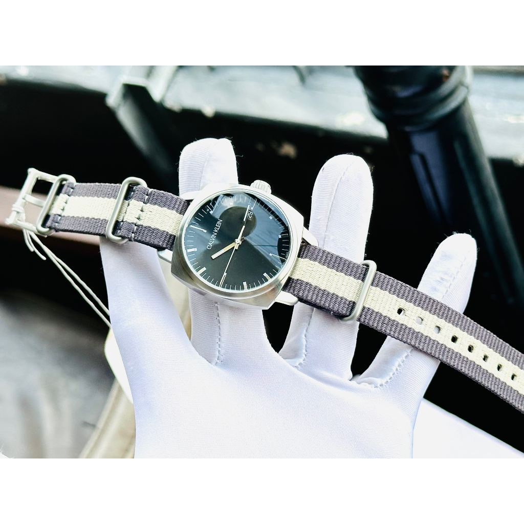 Đồng hồ nam dây vải Calvin Klein K9N111P1