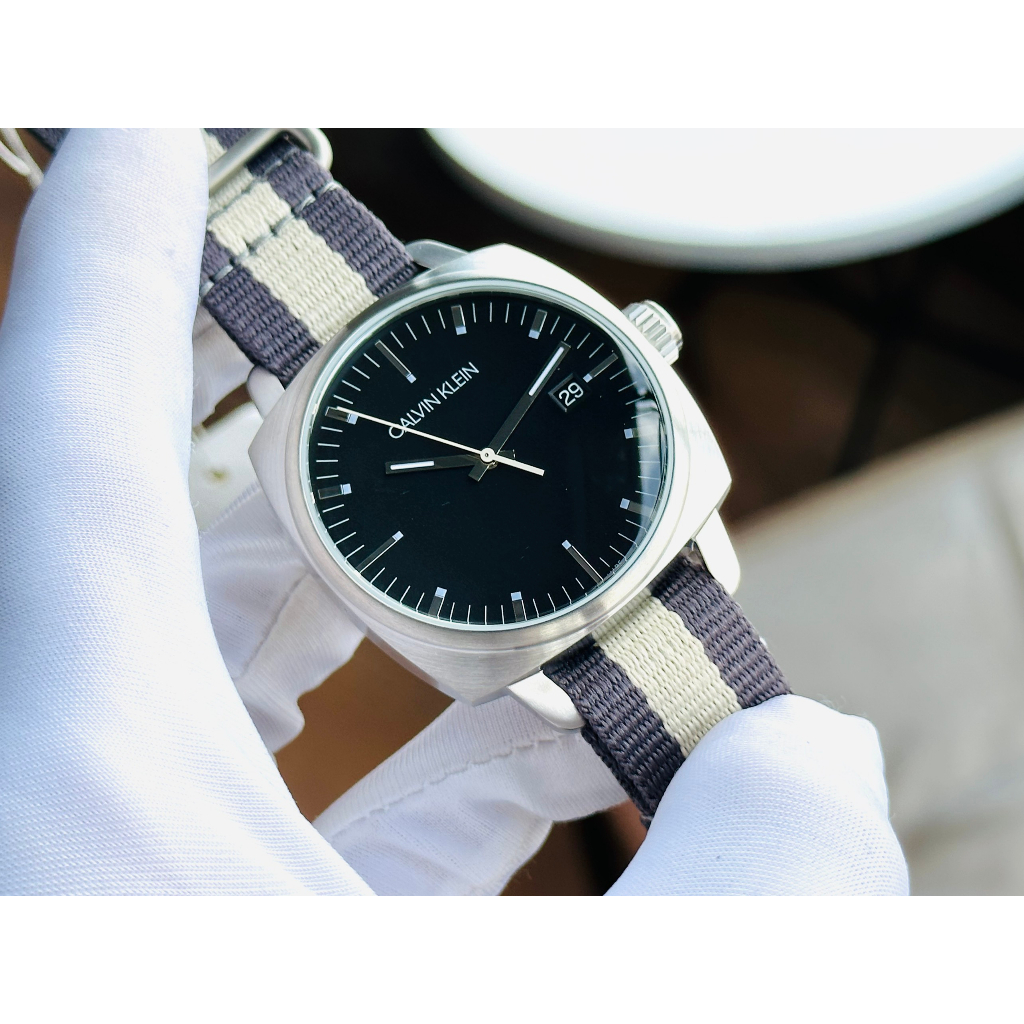 Đồng hồ nam dây vải Calvin Klein K9N111P1