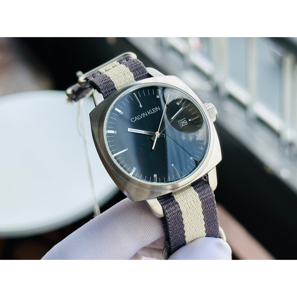 Đồng hồ nam dây vải Calvin Klein K9N111P1