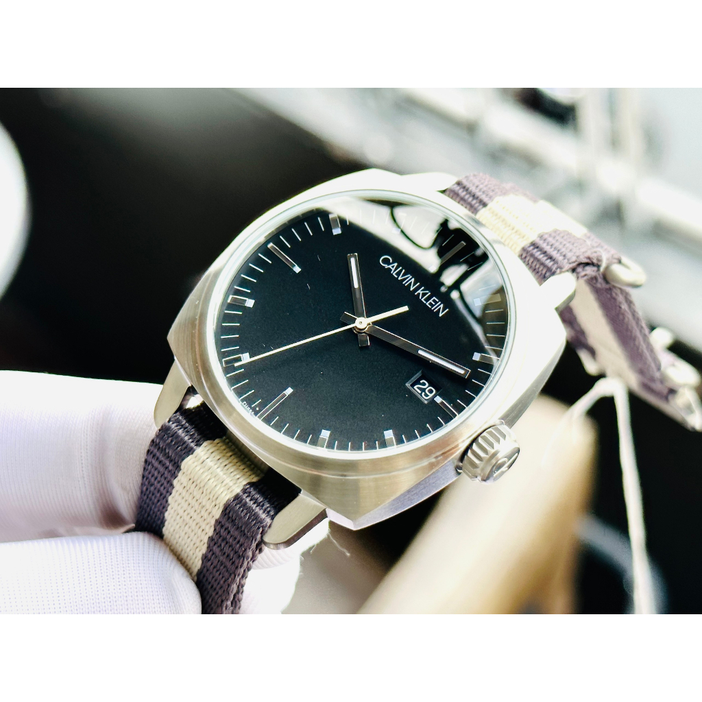 Đồng hồ nam dây vải Calvin Klein K9N111P1