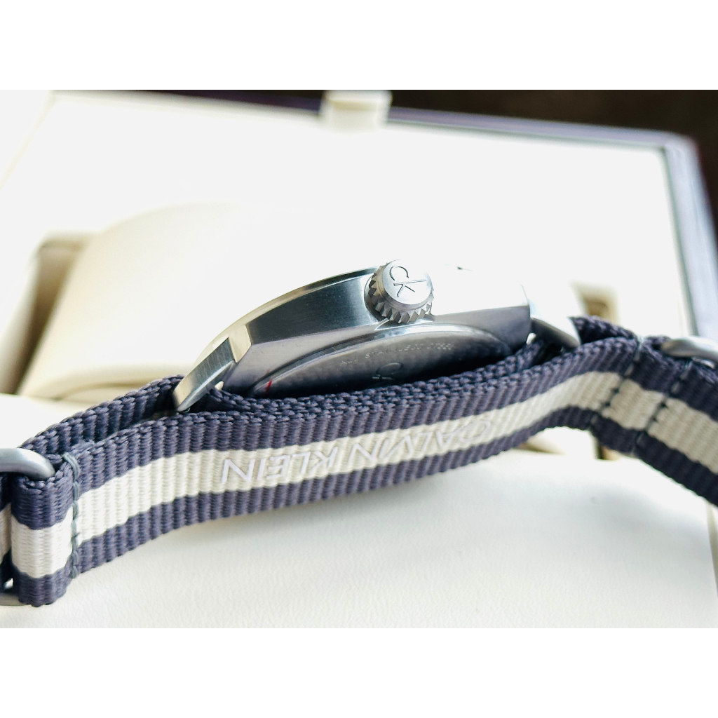 Đồng hồ nam dây vải Calvin Klein K9N111P1